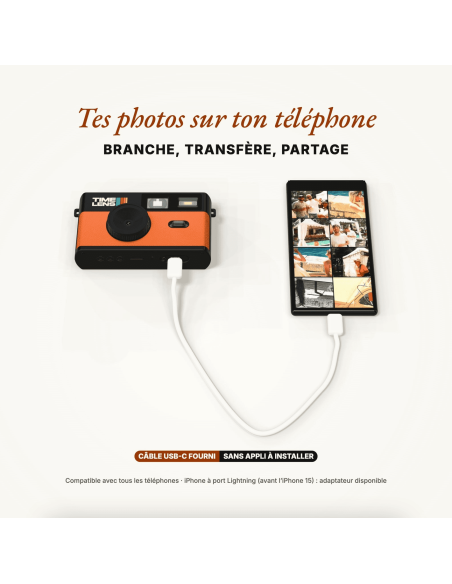 Appareil photo marron Brown - Time Lens