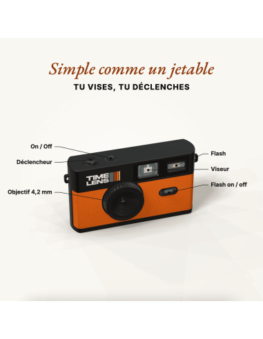 Appareil photo marron Brown - Time Lens