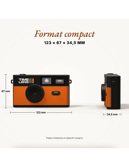 Appareil photo marron Brown - Time Lens