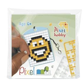 Porte-clé Smiley - Pixelhobby