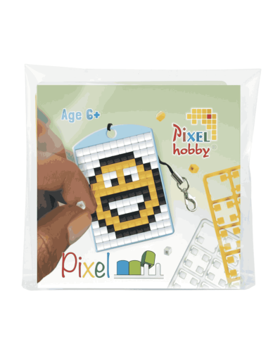 Porte-clé Smiley - Pixelhobby