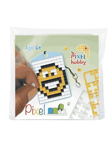 Porte-clé Smiley - Pixelhobby