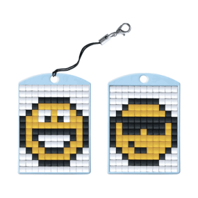 Porte-clé Smiley - Pixelhobby 2