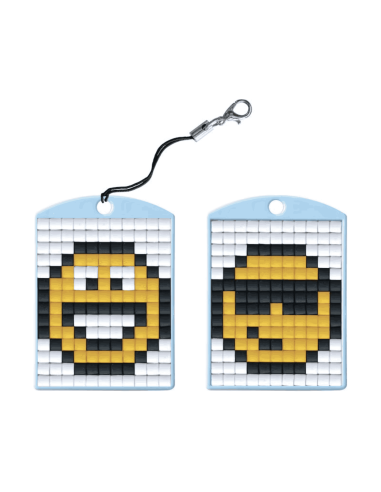 Porte-clé Smiley - Pixelhobby