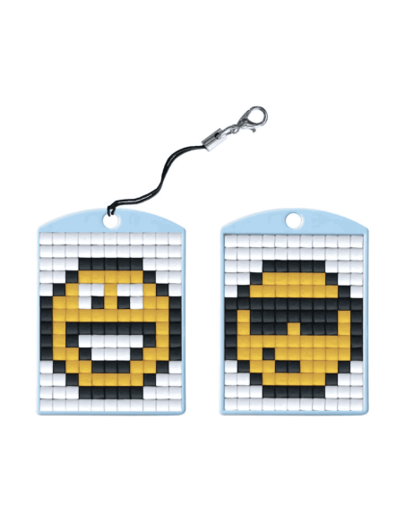 Porte-clé Smiley - Pixelhobby