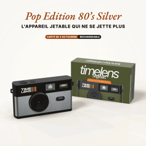 Appareil photo Pop Silver - Time Lens 2