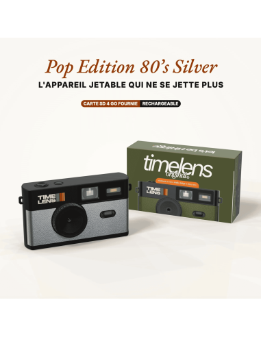 Appareil photo Pop Silver - Time Lens