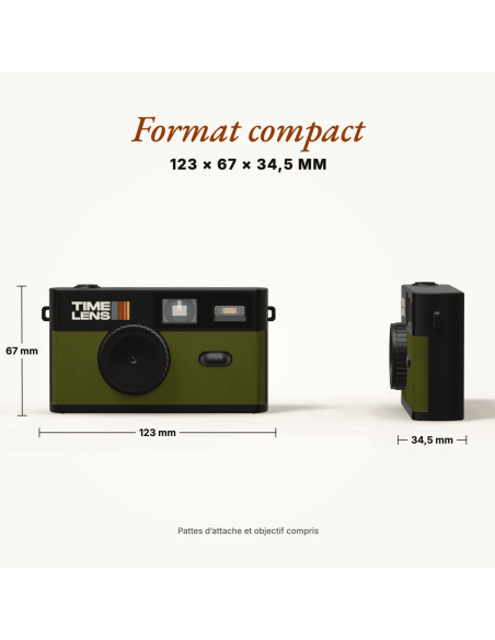 Appareil photo Kaki - Time Lens