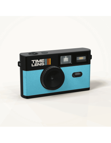 Appareil photo Bleu Turquoise - Time Lens