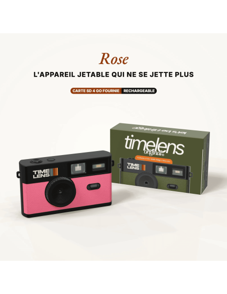 Appareil photo Rose - Time Lens