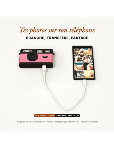 Appareil photo Rose - Time Lens