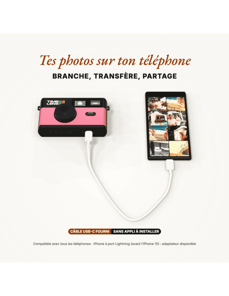 Appareil photo Rose - Time Lens