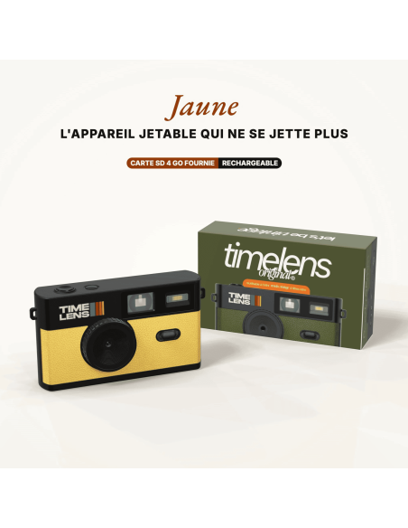 Appareil photo Jaune - Time Lens