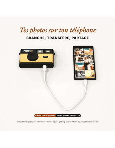Appareil photo Jaune - Time Lens