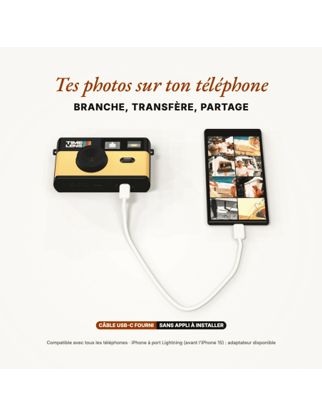 Appareil photo Jaune - Time Lens
