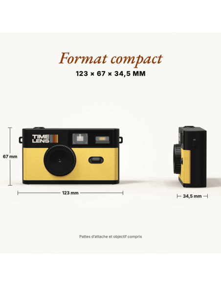 Appareil photo Jaune - Time Lens
