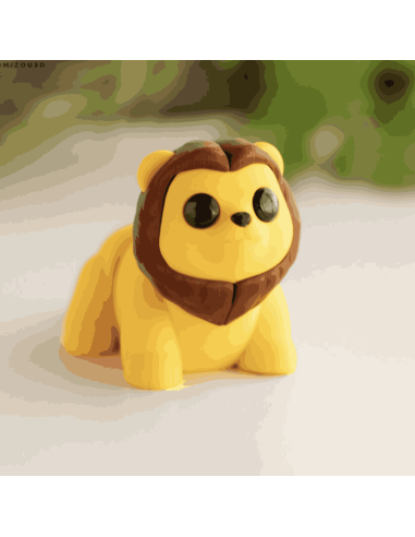 Lion articulé - Zanimiz