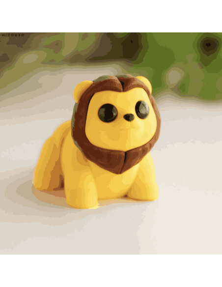 Lion articulé - Zanimiz