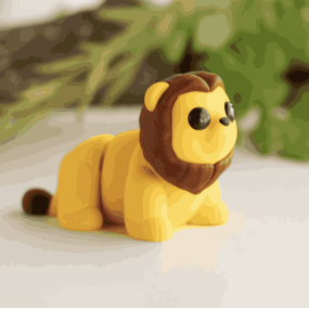 Lion articulé - Zanimiz 2