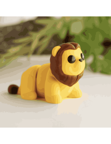 Lion articulé - Zanimiz