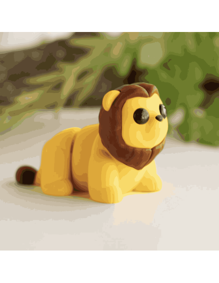 Lion articulé - Zanimiz
