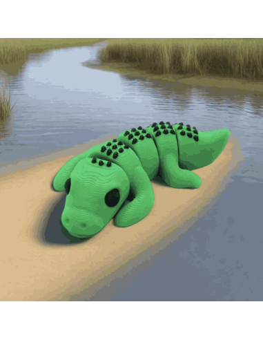 Crocodile articulé - Zanimiz
