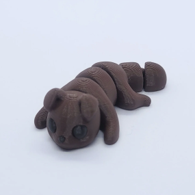 Chien marron articulé - Zanimiz 2