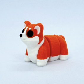 Chien corgi articulé - Zanimiz 2
