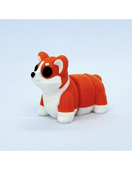Chien corgi articulé - Zanimiz