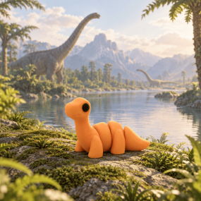 Diplodocus articulé - Zanimiz