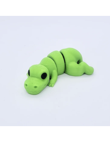 T-Rex vert articulé - Zanimiz
