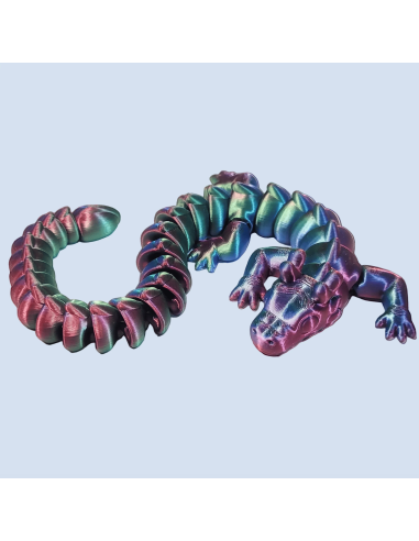 Grand dragon brillant articulé - Zanimiz