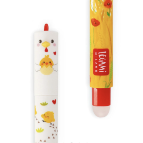 Stylo à encre effaçable Poule - Legami 2