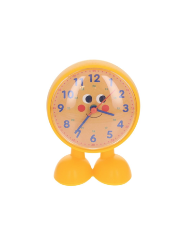 Réveil rétro jaune Bip Bip