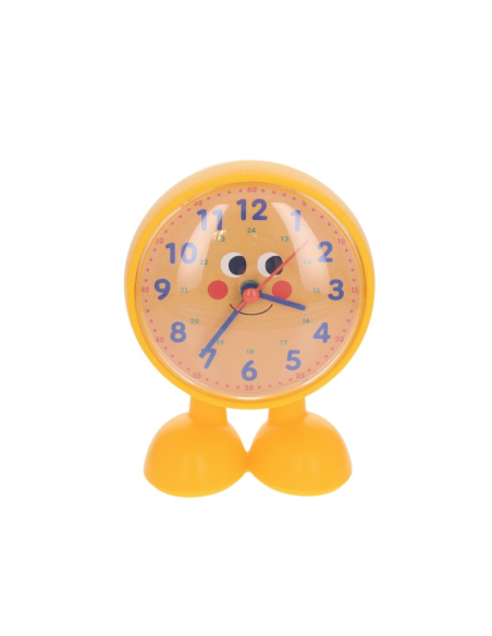 Réveil rétro jaune Bip Bip