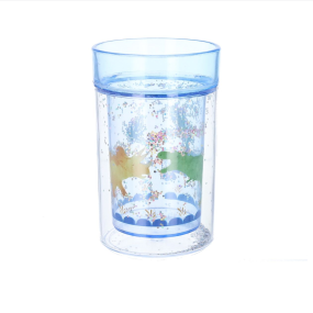 Verre à paillettes Dinosaure