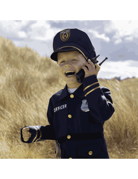 Déguisement officier de police - Labay