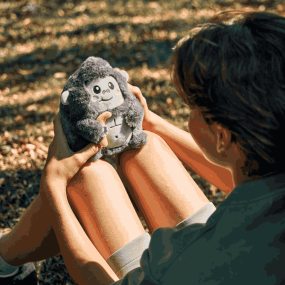 Peluche anti-stress mini super soft Gorille - Legami 2