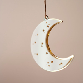 Décoration de Noël Lune - Les Mignonneries