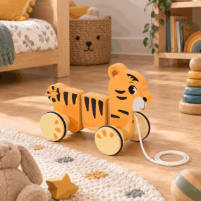 Jouet à tirer Tigre  - Small Foot