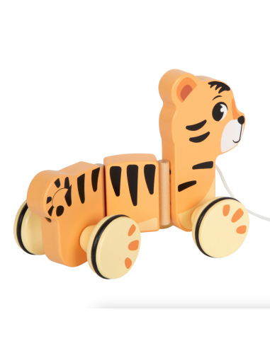 Jouet à tirer Tigre  - Small Foot