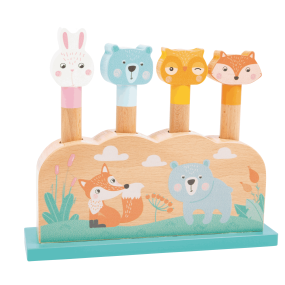 Animaux pop-up en bois pastel - Small Foot 2