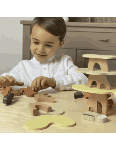 Jeu d'équilibre écureuils en bois - Egmont Toys