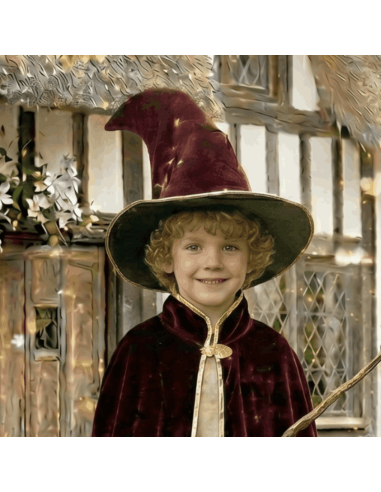Chapeau de sorcier Gandalf 3/10 ans - Labay