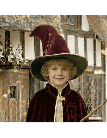 Chapeau de sorcier Gandalf 3/10 ans - Labay