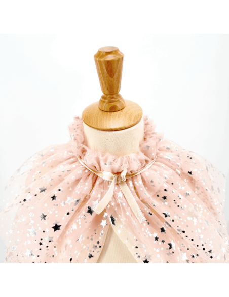 Tutu et cape Loane rose poudré 3/7 ans - Labay