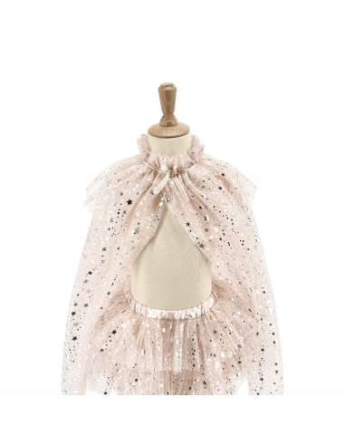 Tutu et cape Loane rose poudré 3/7 ans - Labay