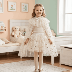 Tutu et cape Loane ivoire 3/7 ans - Labay