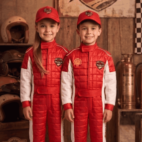Déguisement pilote de course Charlie 5/7 ans - Labay