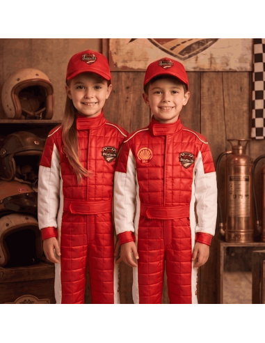 Déguisement pilote de course Charlie 5/7 ans -...